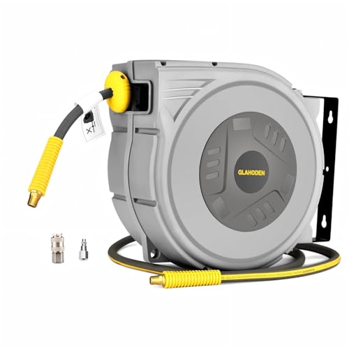 GLAHODEN Enclosed Retractable Air Hose Reel