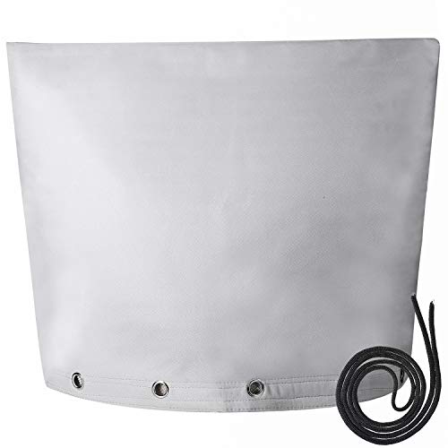 RUSFOL Insulated Pouch for Pipe Winter Freeze Protection,tinfoil Inner 30" W X 24" H backflow Insulation Cover