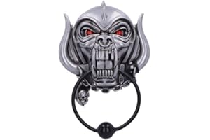 Nemesis Now Officially Licensed Motorhead Warpig Door Knocker, Silver, 17cm