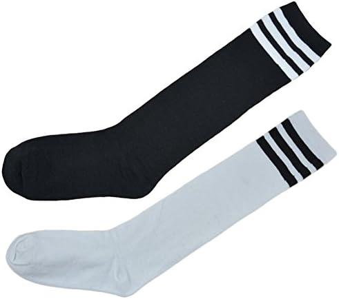 Blostirno 3本ラインがアクセント レディース ゴルフウェア ハイソックス くつした ソックス 2足 3足 セット