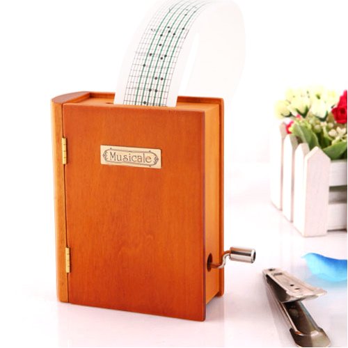 Beautiful Wooden Music Box Musical Musical Book Diy Make Yr Own Song Birthday Gift Free Small Gift Buy Online In Bahamas At Bahamas Desertcart Com Productid 13509242