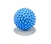 Spiky Massage Ball Roller By GLOUE - Sports Outdoor Pain Relief - Highly Recommended for Plantar Fasciitis - Foot and Back Pain Pain Relief - High Density Deep Tissue Acupressure - Using Reflexology Trigger Point Sensory Therapy (Black)