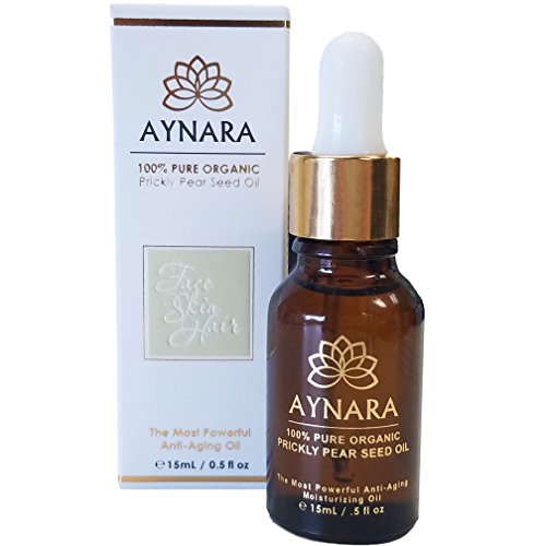 Amazon Com Aynara Pure Prickly Pear Seed Oil Moroccan 100 Organic Best Anti Aging Oil Beauty