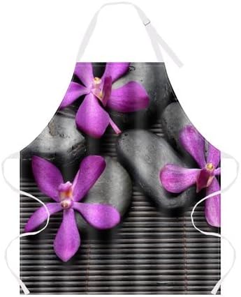 Restaurant Cooking Adjustable Bib Apron Strong Professional Unisex Bistro 24.8x28.7 Inch