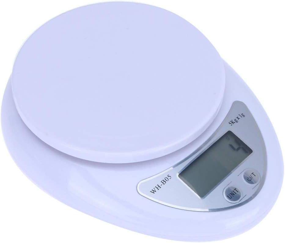 Digital Food Scales 5kg 1g Mini Portable Digital Scale LCD Kitchen
