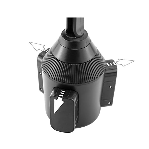 Accessory-Basics-Low-Profile-17mm-Ball-Joint-Drinks-Cup-Holder-Mount-for-Garmin-Nuvi-GPS-Brackets