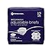 Member's Mark Total Protection Adult Briefs for Men & Women, Large (48 ct.) (pack of 2)