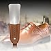 Lausihay Metal ShoeHorn, 2Pcs Stainless Steel Shoe Horns with Cow Leather Strap 5.9