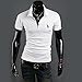 Fashion Men's Stylish Slim Fit Short Sleeve Casual Polo Shirts T-shirt