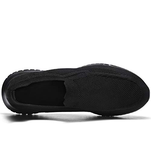 Zuwoigo Men's Mesh Walking Shoes Slip On Loafer Casual Comfortable