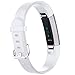 Maledan For Fitbit Alta HR and Alta Bands, Replacement Accessories Wristbands for Fitbit Alta and Alta HR, Black White Gray Large