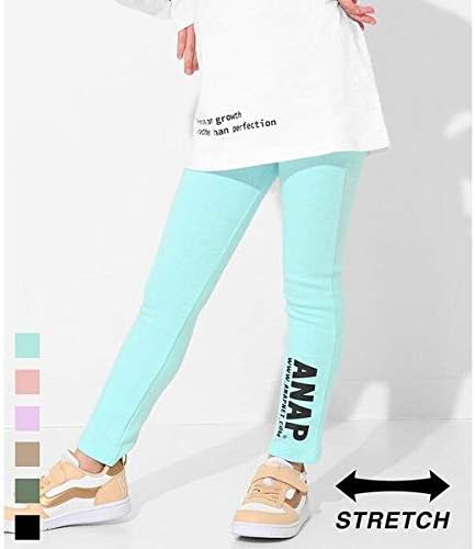 Amazon アナップキッズ ガール スーパーストレッチパンツ サックスブルー 100 パンツ 通販