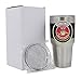 Diankemall 30 Oz Stainless Steel Tumbler | Travel Cup | Mug, Double Wall, Vacuum Insulated | 2 Splash Proof Lids ( 1 Standard, 1 Sliding)