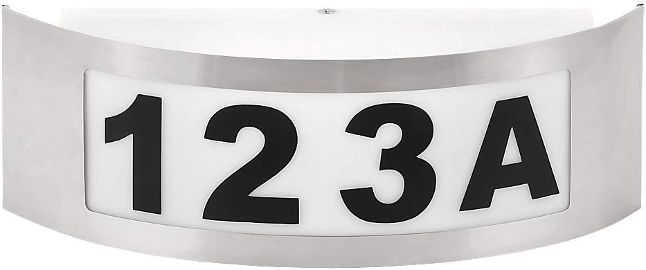 rabalux Innsbruck 8749 A++ to E, Outdoor Wall Light, Metal, E27, Stainless Steel, 9 x 31.8 x 10 cm, Stainlesssteel