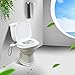 Haolide Retractable Practical Self Cleaning Double Nozzle Water Sprayer Mechanical Bidet Toilet Seat Attachment