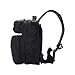 Neasyth Tactical Sling Bag Backpack Shoulder Chest Crossbody Bag Casual Outdoor Sport Travel Hiking Multipurpose Anti Theft Cross Body Bags Daypacks for Men (Black)