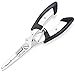 Booms Fishing H1 Fishing Pliers Saltwater Stainless Steel Tools with Sheath Lanyard 6.7 inches , Black Pliers