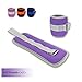 Vaupan Small Hand Wrist Weights, Mini Leg Arm Ankle Weights for Women Kids Toddler Baby Children, Exercise Equipment with Adjustable Straps for Walking Fitness Gym Dancing Aerobics (1 Pair, 1lb 2lb)