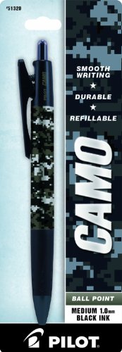 Pilot camo pen ballpoint navy 1pk 51320 (072838513205)