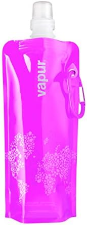 16oz. Eco-friendly Folding Water Bottle (Violet)