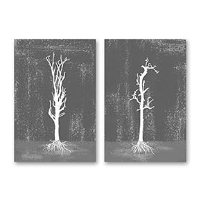 Abstract Trees Pop up Painting Artwork for Home...