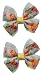 Winnie the Pooh 2.5" Pigtail Bows