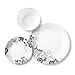 Corelle 18-Piece Service for 6, Chip Resistant Dinnerware Set, Uptown Garden