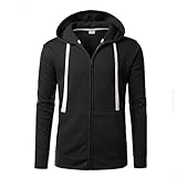 Santorini Island Mens Hipster Hip Hop Long Sleeve Zip-Up Hoodie Jacket