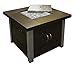 Hiland GS-F-PC-SS 40,000 BT Propane Fire Pit, Large, Two Toned Hammered Bronze primary