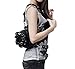 Steampunk Gothic Mini Waist Bag Women Leather Motorcycle Leg Crossbody Bag