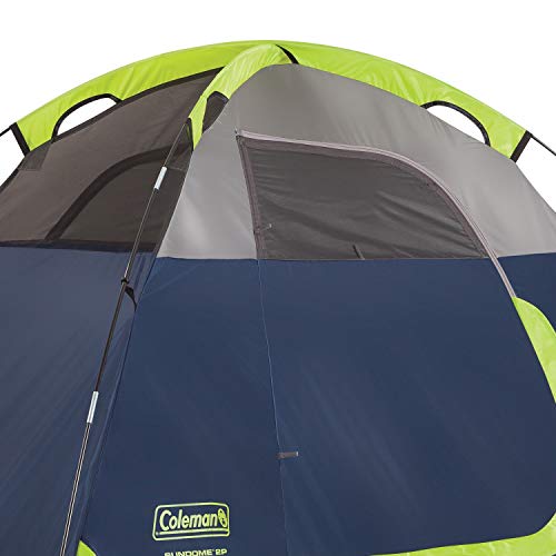 Coleman 2Person Sundome Tent, Navy The Camping Companion