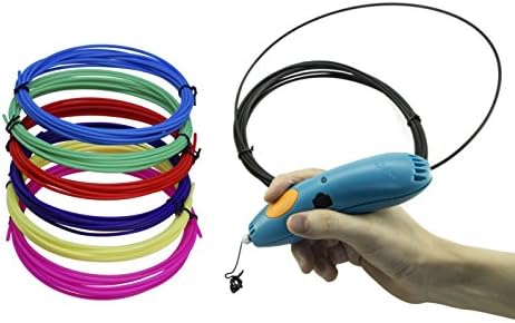 3D Pen Filament for 3d doodler start 3D pen, replacement filament refill (6 Color Pack-G)