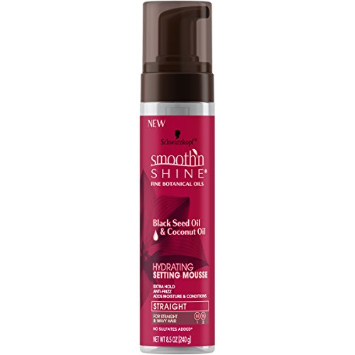 Smooth N Shine Straight Mousse Hydrating Setting 8.5 Ounce (251ml)