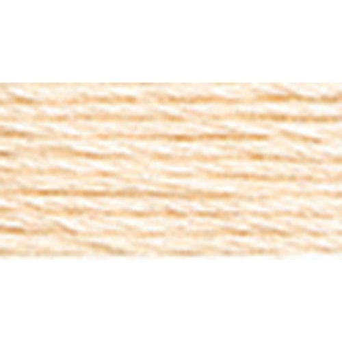 DMC 117-3770 Mouline Stranded Cotton Six Strand Embroidery Floss Thread, Light Tawny, 8.7-Yard
