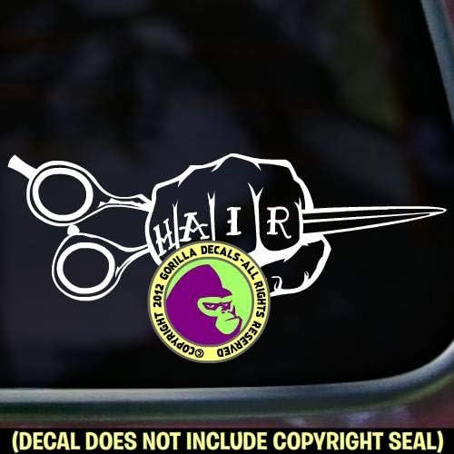 Amazon Com The Gorilla Farm Hair Fist Tattoo Hairdresser Stylist