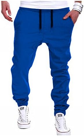 Hipster Joggers Trousers Pants Casual Gym Pants Harem Blue Sport Running Sweatpants Jogger