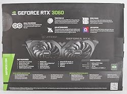 MSI Gaming GeForce RTX 3060 12GB 15 Gbps GDRR6