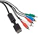 Lowpricenice Premium High Resolution Component AV Cable for Playstation 3 PS3, Playstation 2 Ps2 primary