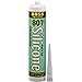 Accumetric 02504GY10 Boss 804 Neutral Cure Gray Silicone Ceramic Tile Grout - 10.3 oz