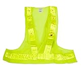 SE - Vest - 16 Bright Red LED Lights, Green