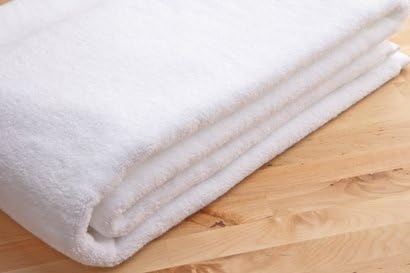 THIRSTY Original Towels, Presidential Collection, 100% NON-GMO Turkish Cotton Bath Sheet 40x80 Ultimate Plush 700+ Gsm-LARGEST TURKISH BATH SHEET IN USA! - WHITE