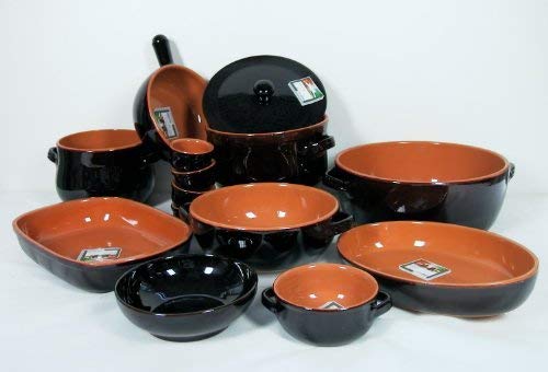 De-SilvaTerre-dUmbria-1-Handle-Casserole-Made-of-Terracotta-Earthenware--24-Cm-Italian-Import
