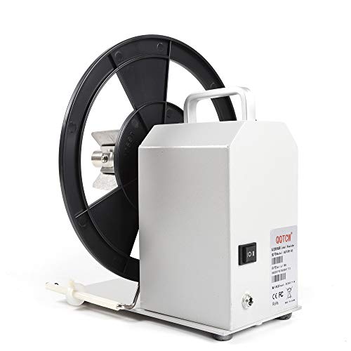 Label Rewinder, 0-90mm Automatic Label Rewinding Machine Adjustable Speed Synchronize with Printer for Office Warehouse Two-Way Rewind - Thumbnail 4