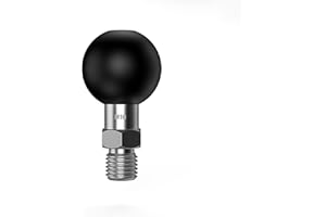 iHYTOON 1" Ball Mount Threaded Post Screw M10x1.25mm Compatible with RAM Mounts for Tripod Ball Adapter Motorcycle ATV Rearvi