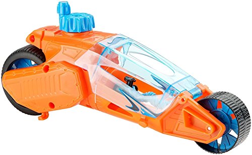 Hot Wheels Speed Winders Twisted Cycle Vehicle, Orange