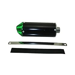 TC-Motor Aluminum Green 28mm Exhaust Muffler For