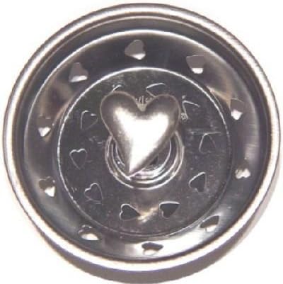 Heart Pewter Kitchen Strainer