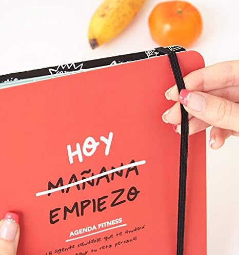Agenda Fitness Atemporal - Hoy Empiezo: Amazon.es: Oficina y papelería