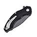 Kizer Cutlery Folding Pocket Knives Flipper Knife Liner Lock Black G10 Handles Tactical EDC Knife,Kizer Matt Degnan Roach V4477A1
