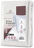 Zippered Pillow Protectors 100% Cotton, Breathable